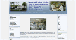 Desktop Screenshot of dierenkliniekhulst.nl